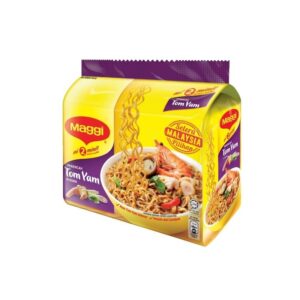 maggi-2-minute-noodles-tom-yam-5x80g MAGGIE 2 MINUTE TOMYUM INSTANT NOODLE 80GX6S