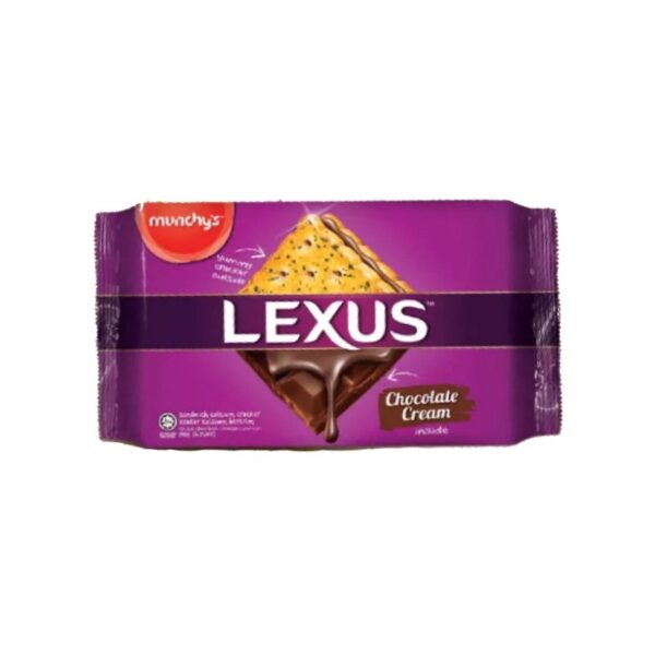 MUNCHYS LEXUS SANDWICH CHOCOLATE CREAM 190G