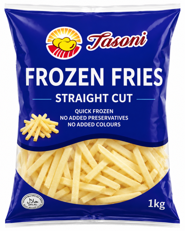 TASONI FRIES STRAIGHT CUT X1CTN