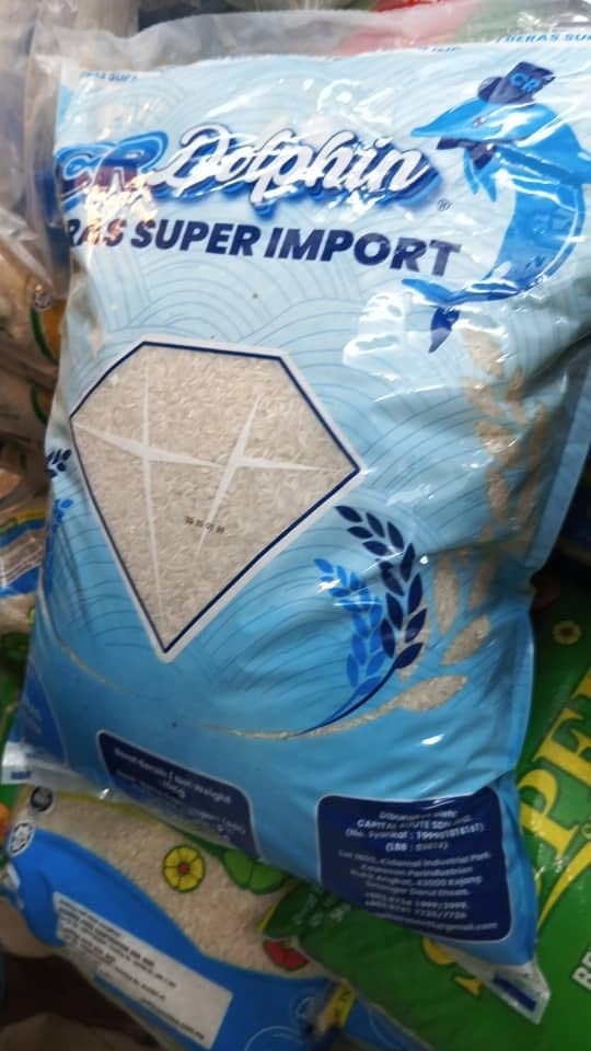 BERAS CAP DOLPHIN SUPER IMPORT 10KG