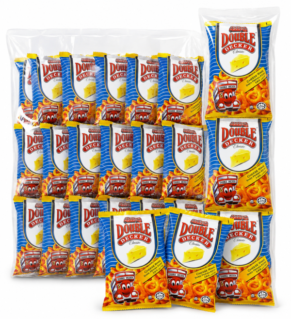 DOUBLE DECKER BULK DOUBLE DECKER CHEESE 10G (30 PCS)