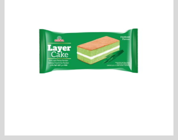 ORIENTAL LAYER CAKE PANDAN (1 PCS)