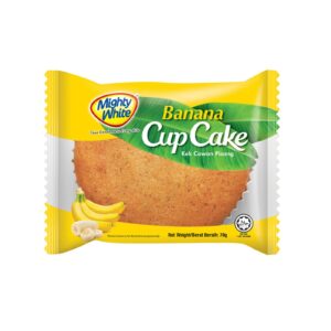 MIGHTY WHITE BANANA CUP CAKE 70G