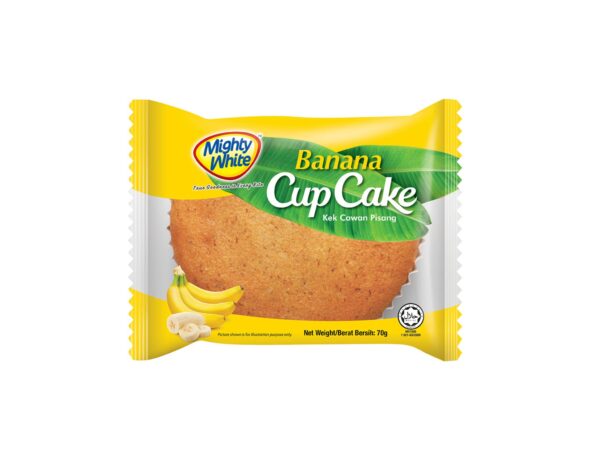 BANANA CUPCAKE MIGHTY WHITE BANANA CUP CAKE 70G