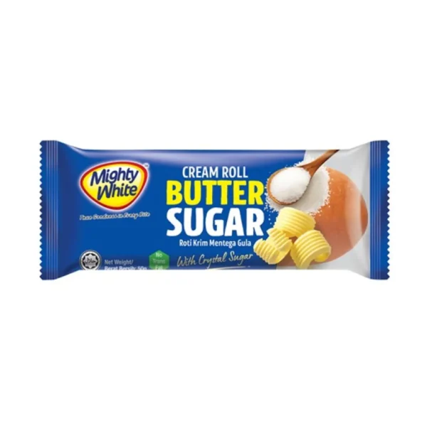 MIGHTY WHITE CREAM ROLL BUTTER SUGAR 50G