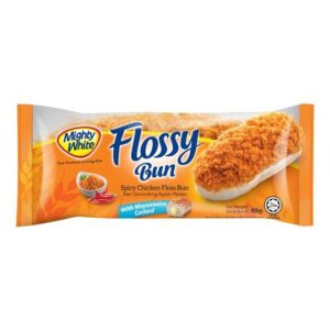FLOSSY ROTI MIGHTY WHITE FLOSSY BUN SPICY CHICKEN FLOSS 65G