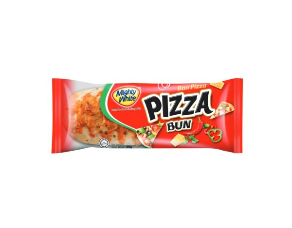 MIGHTY WHITE PIZZA BUN 55G