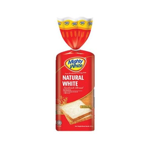 ROTI NATURAL WHITE MIGHTY WHITE NATURAL WHITE SANDWICH BREAD 550G