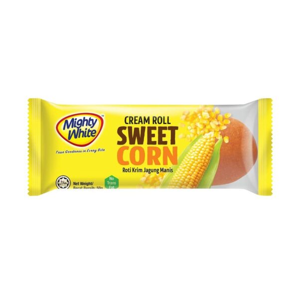 SWEET CORN MIGHTY WHITE CREAM ROLL SWEET CORN 50G