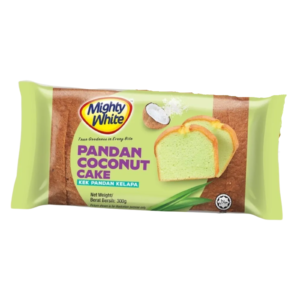 kek pandan MIGHTY WHITE PANDAN COCONUT CAKE 300G